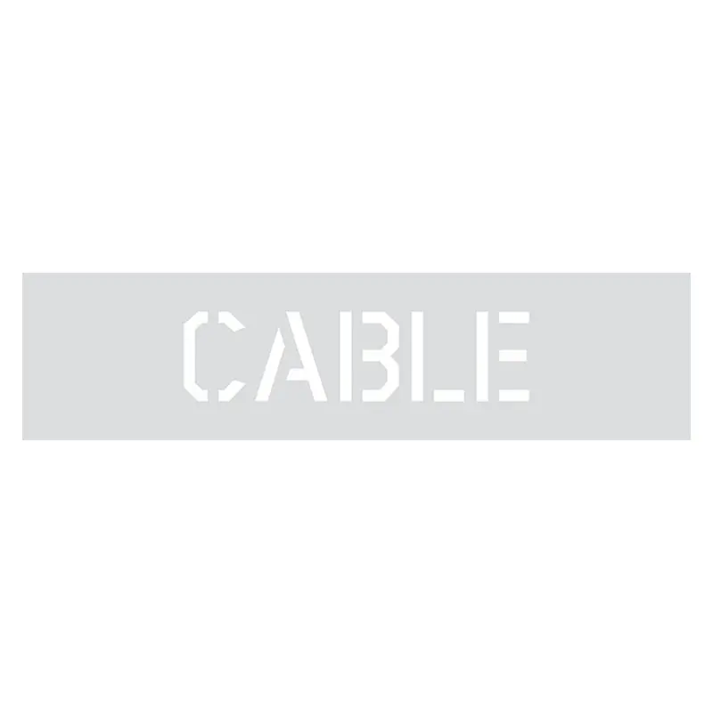 Cable Stencil