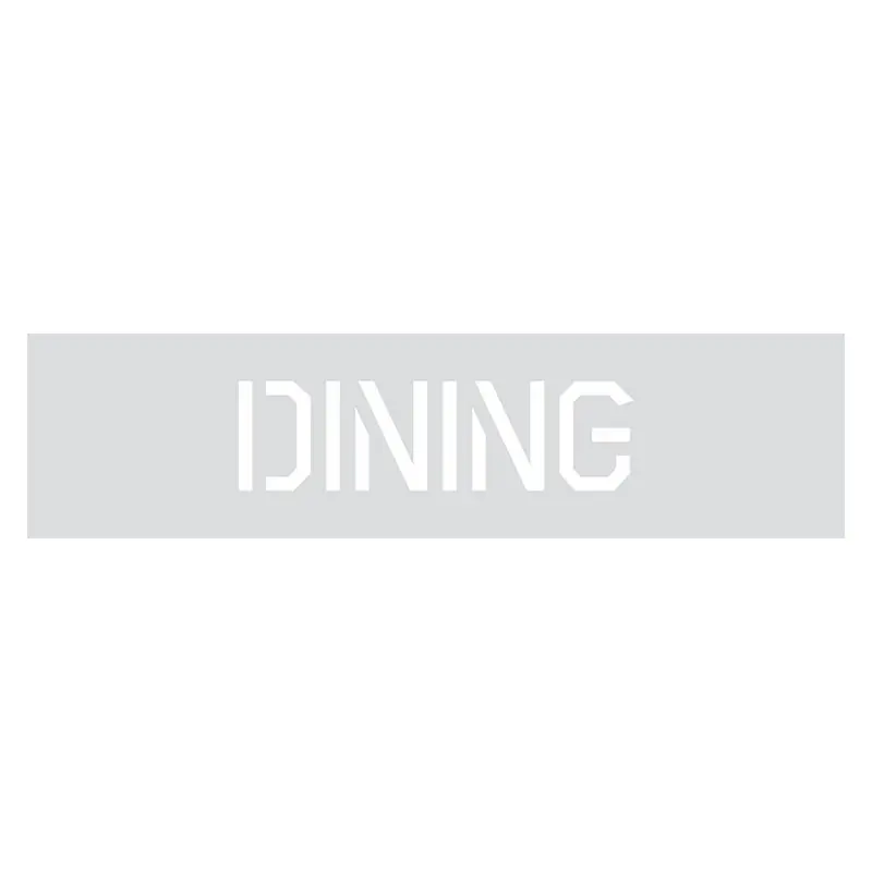 Dining Stencil