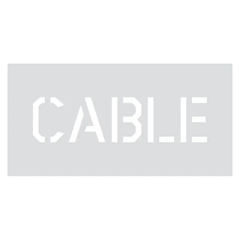 Cable Stencil