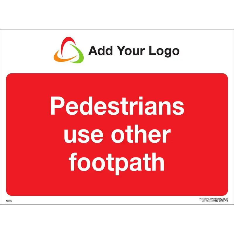 Pedestrians Use Other Footpath