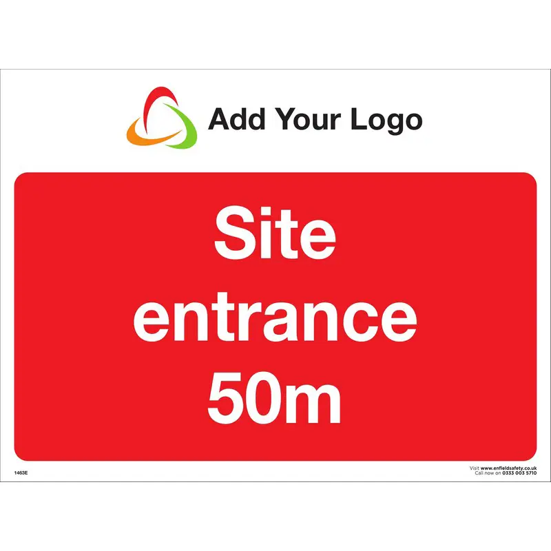 Site Entrance 50M