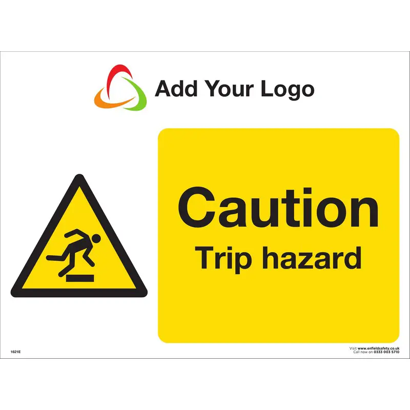 Caution Trip Hazard