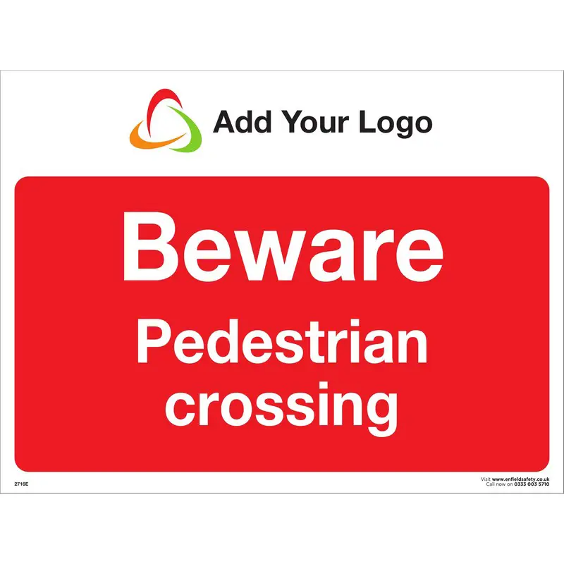 Beware Pedestrians Crossing