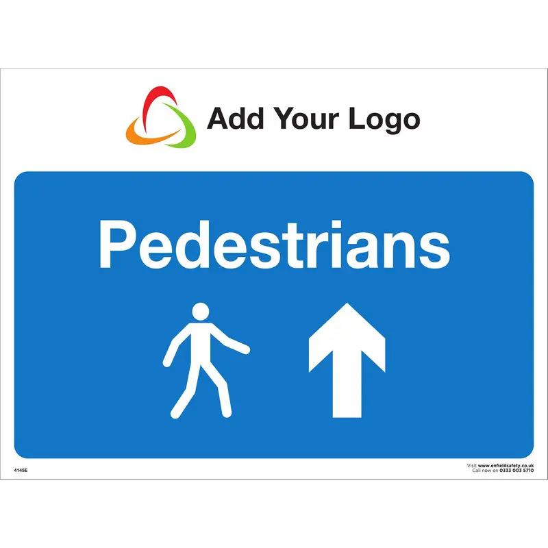 Pedestrians Up Arrow