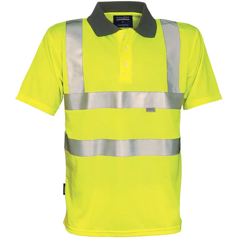 Hi-Vis Comfort poly/bamboo 200gsm Polo Shirt