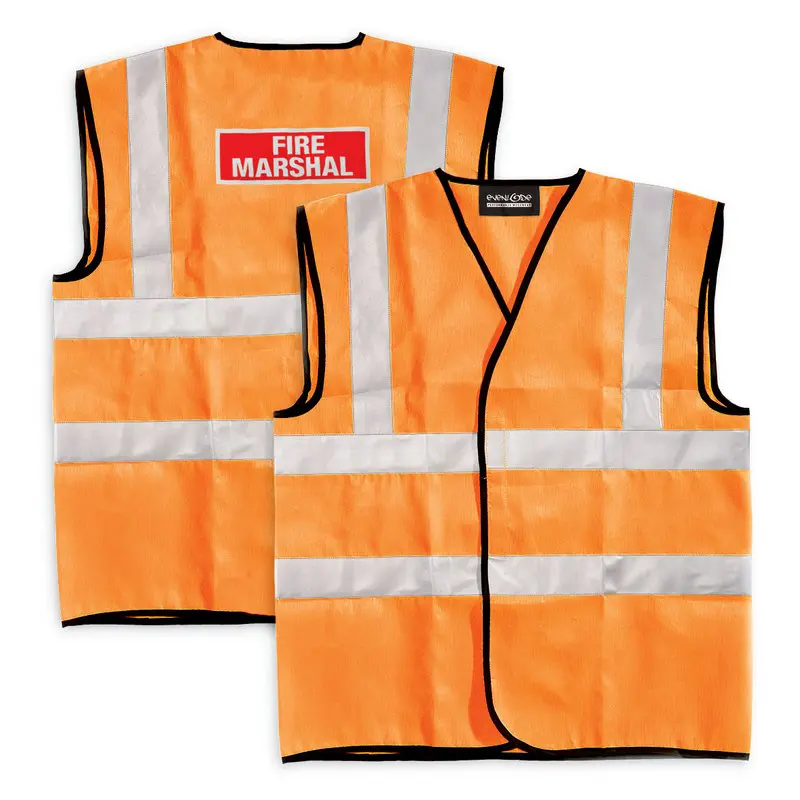 Fire Marshal Hi-Vis Waistcoat 