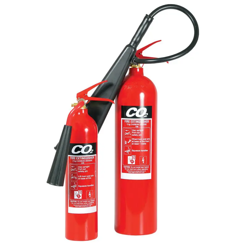 2kg CO2 Extinguisher c/w Service Label 