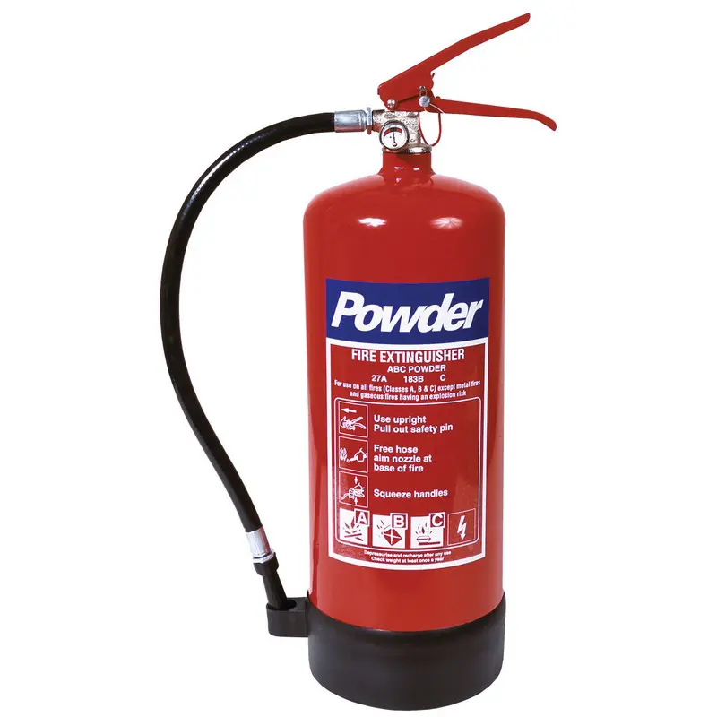 2kg Powder Extinguisher c/w Service Label 