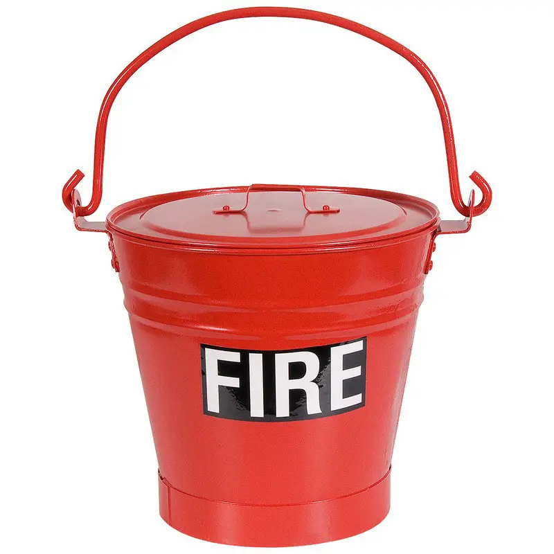 Metal Fire Bucket