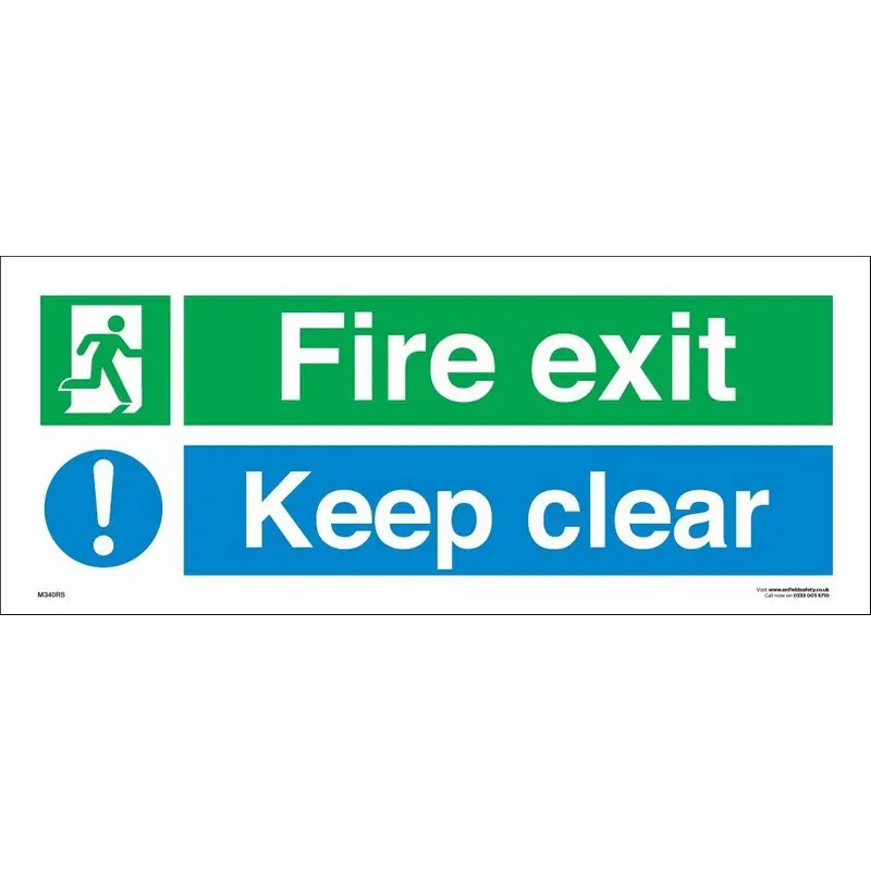 Fire Exit Keep Clear