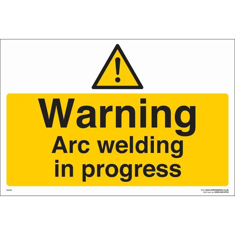 Arc Welding 330mm x 230mm Rigid Plastic