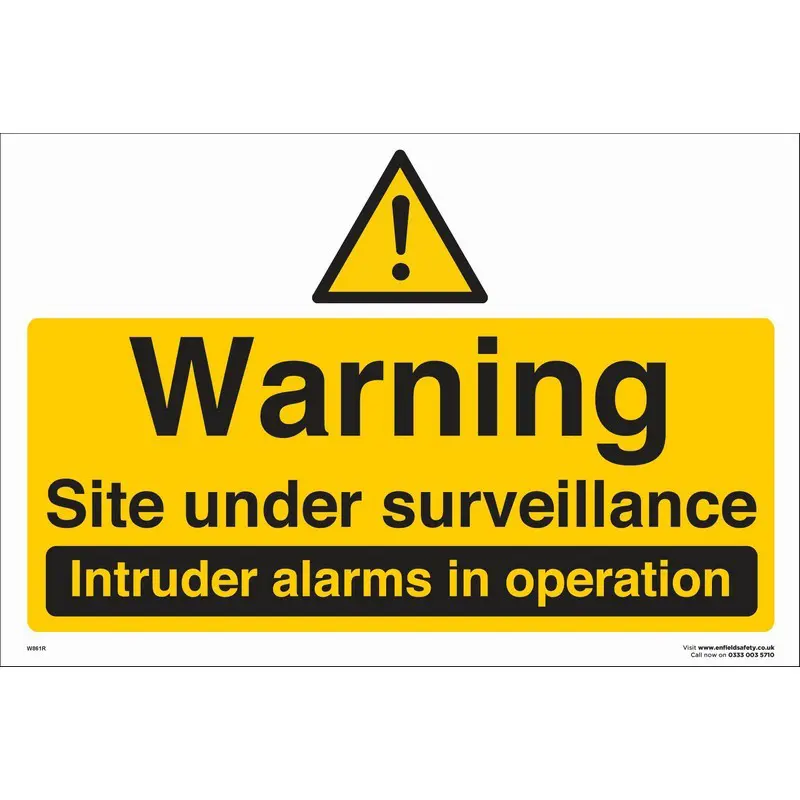 Site Under Surveillance 660mm x 460mm