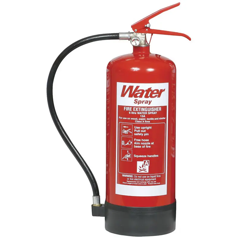9L Water Extinguisher c/w Service Label