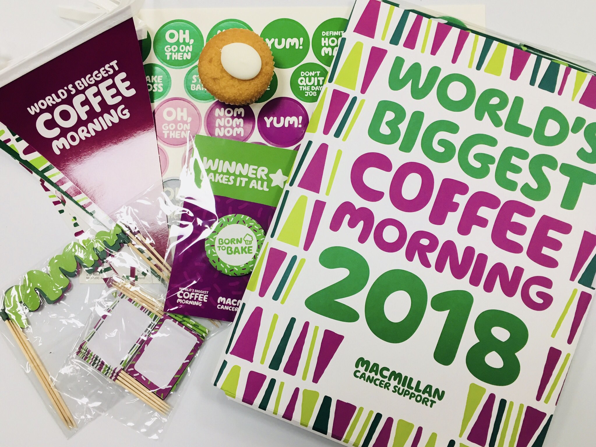 Sponsor pack for worlds biggest coffee morning 2018